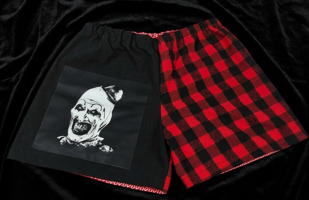 Art the clown shorts