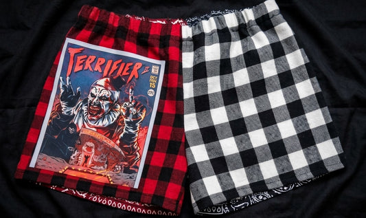 Clown plaid shorts