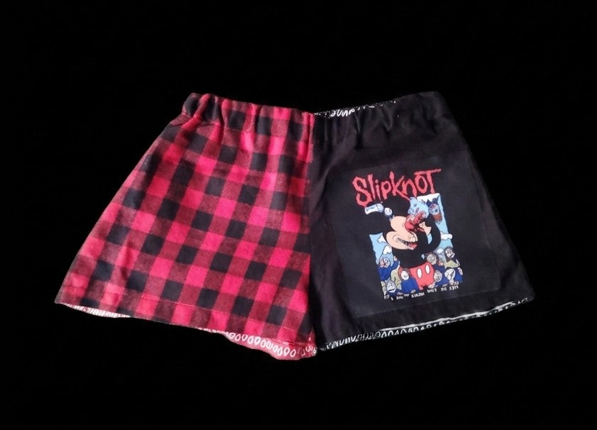 Plaid SK shorts